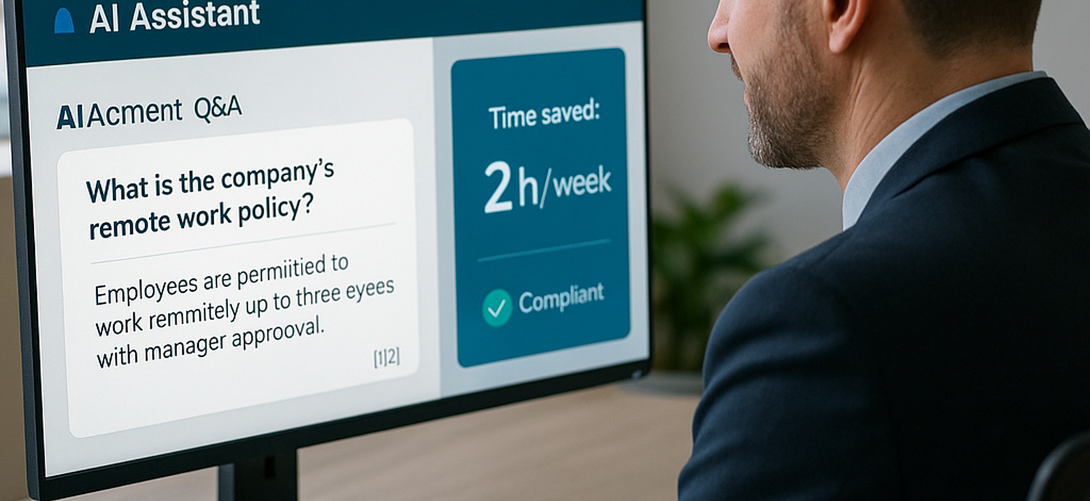 Policy & SOP assistants illustration